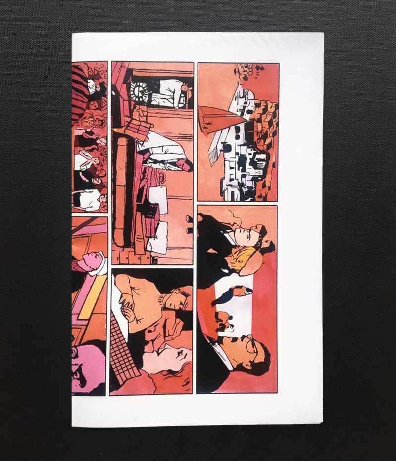 Francesc Ruiz, Fahrenheit 451’s Comic, cover- Ex-aequo Laureate 2017 Bob Calle Prize