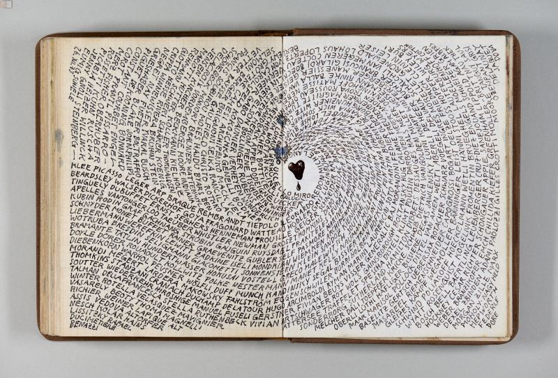 Notizbuch VI, 1973 © Succession Markus Raetz / ProLitteris