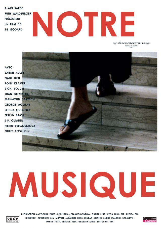 Projection du film « Notre musique » de Jean-Luc Godard