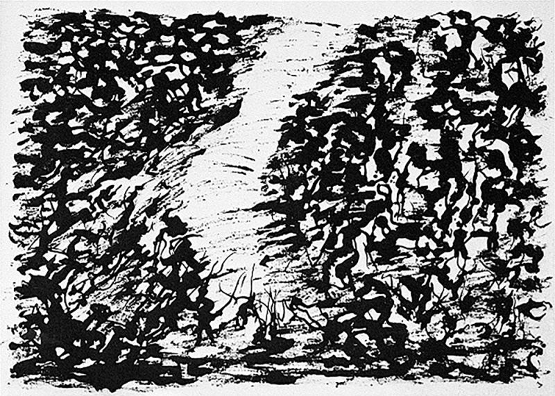 Henri Michaux, Sans titre, 1960
