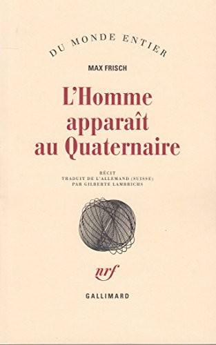 L’homme apparaît au quaternaire