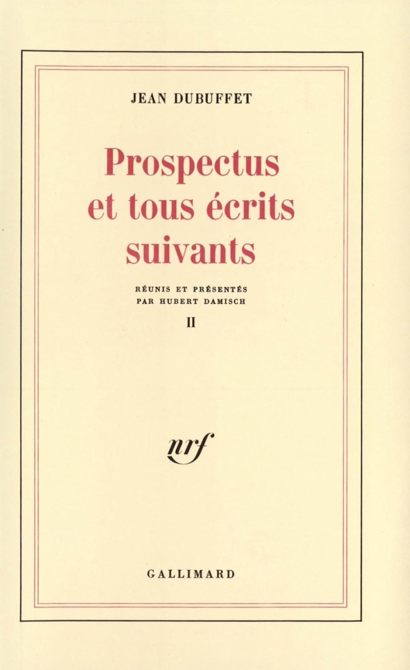 Prospectus et tous écrits suivants. Tome II